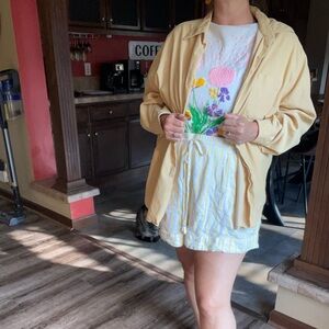 Vintage button down corduroy long Sleeve
